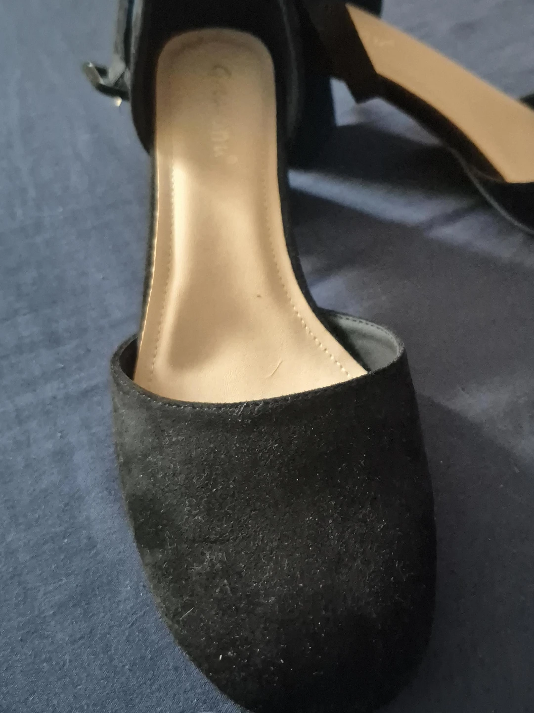 Greatonu Women's Closed Toe Ankle Strap - Size 11