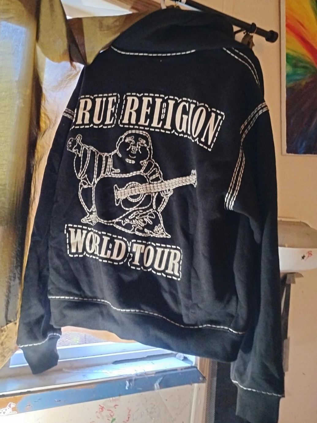 True Religion World Tour Zip-Up Hoodie - photo 2