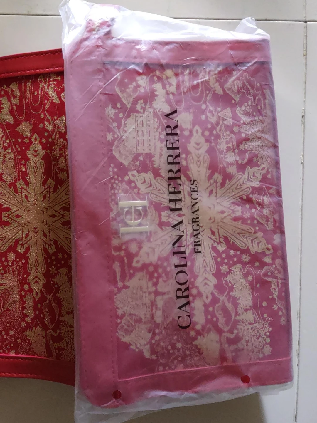 Carolina Herrera Fragrances Cosmetic Bag