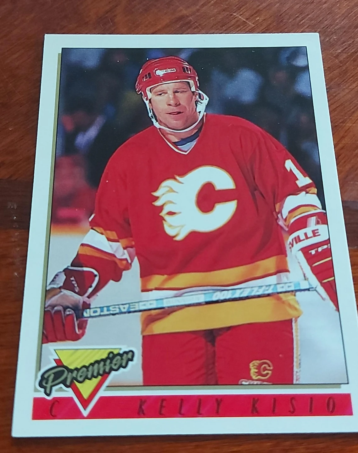 1991 Pro Set Premier Hockey Card Kelly Kisio