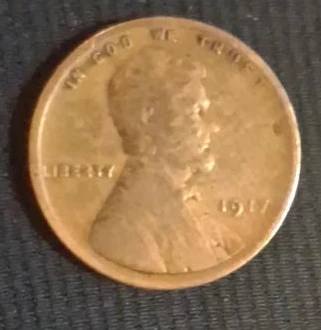 1917 Lincoln Wheat Penny