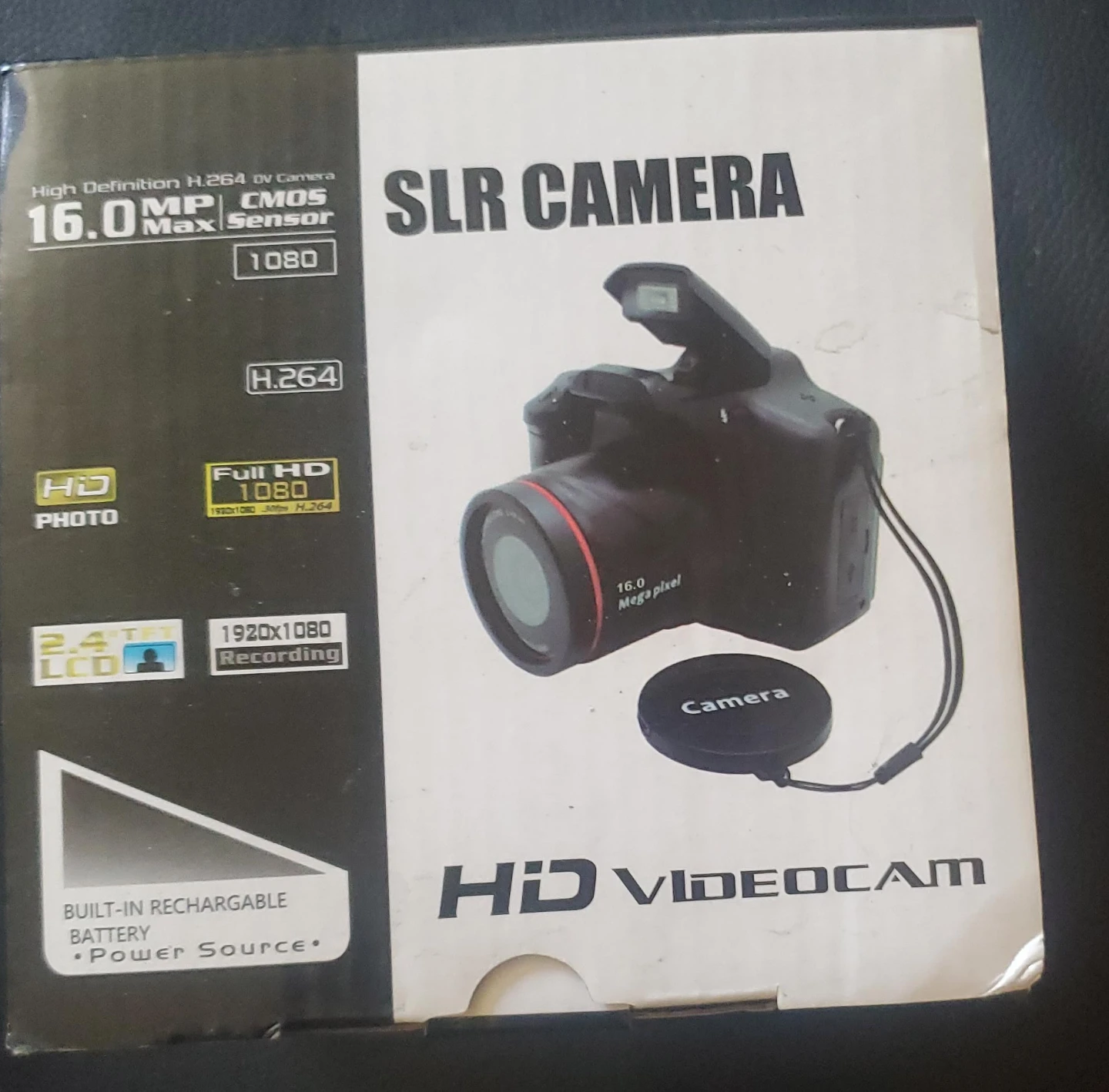 16.0 MP HD SLR Camera with Accessories