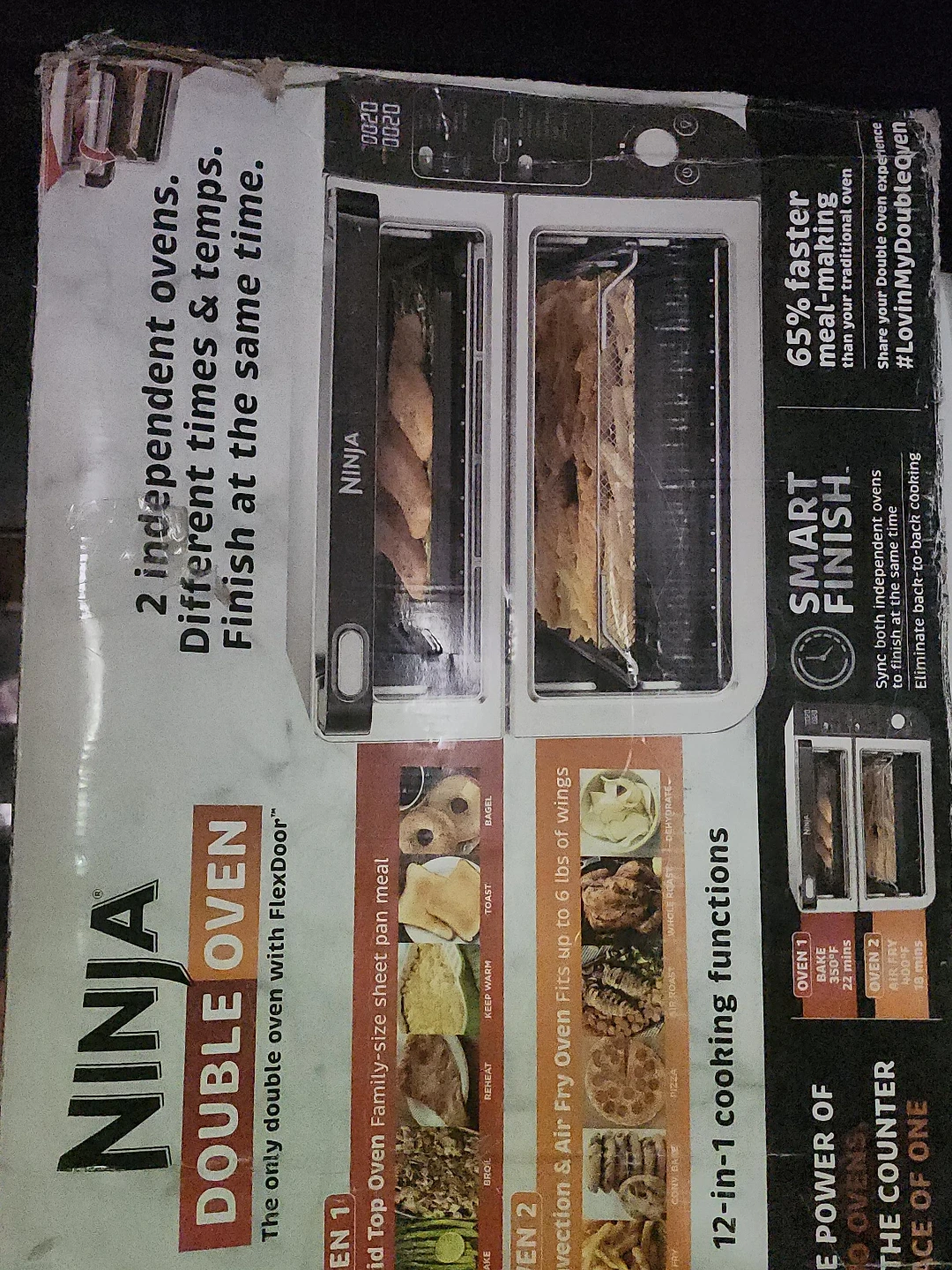 12 in 1 Ninja Double Oven!