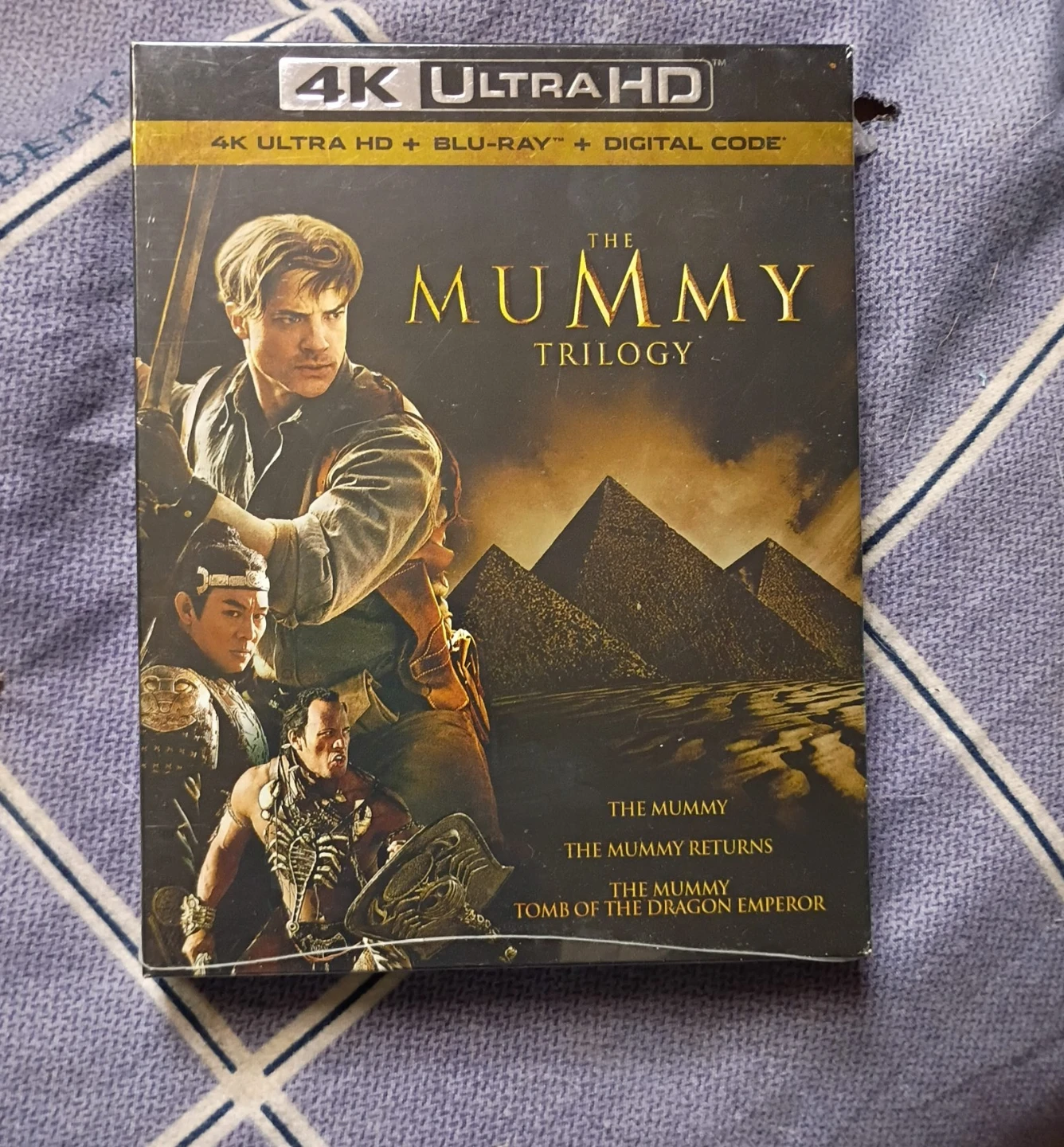 The Mummy Trilogy 4K Ultra HD Blu-ray + Digital Code