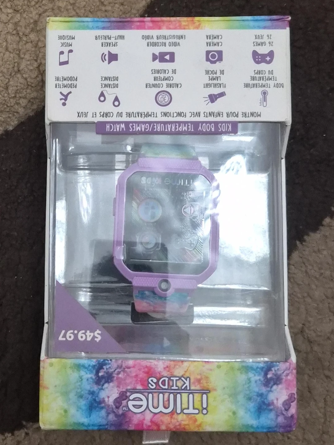 iTIME Kids Body Temperature/Games Watch
