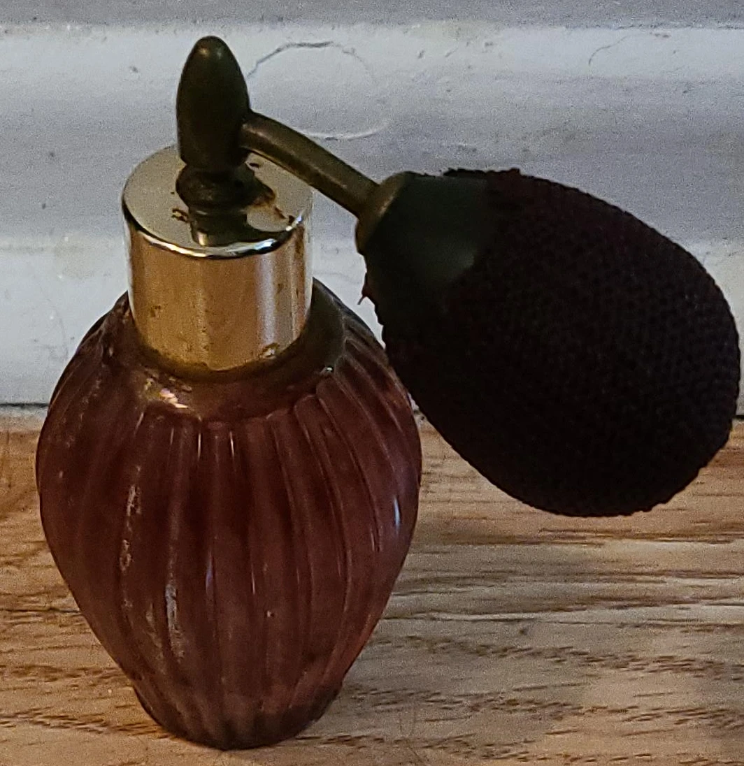 Vintage Glass Perfume Atomizer - Made in Austria