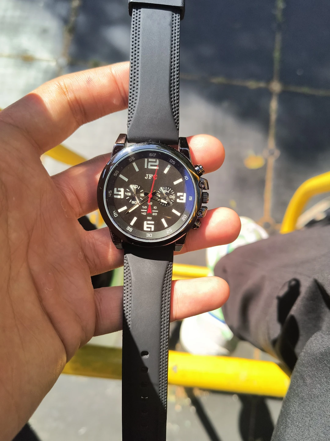 JFC Chronograph Watch - Black