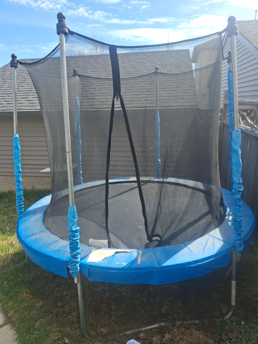 Round Trampoline with Safety Net