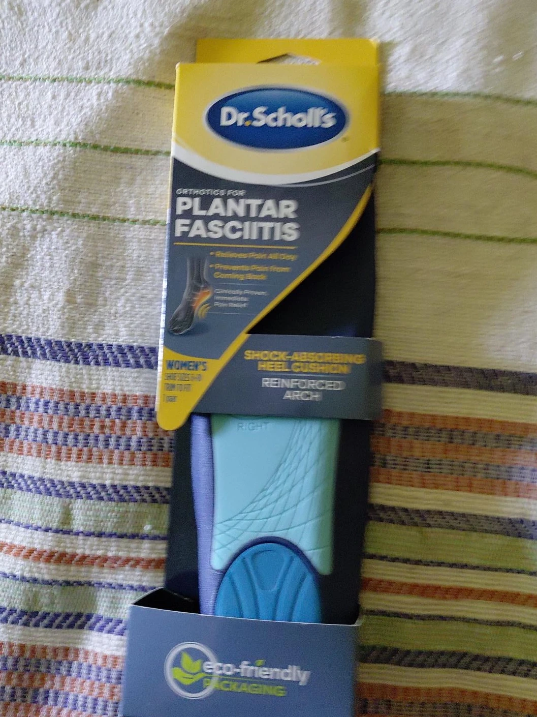 Dr. Scholl's Orthotics for Plantar Fasciitis - Women's Size 6-10