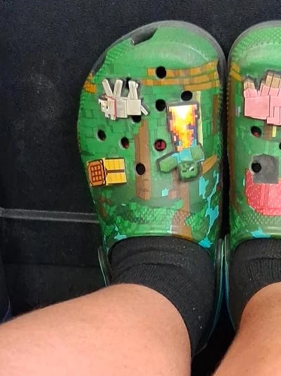 Crocs Minecraft Themed Clogs