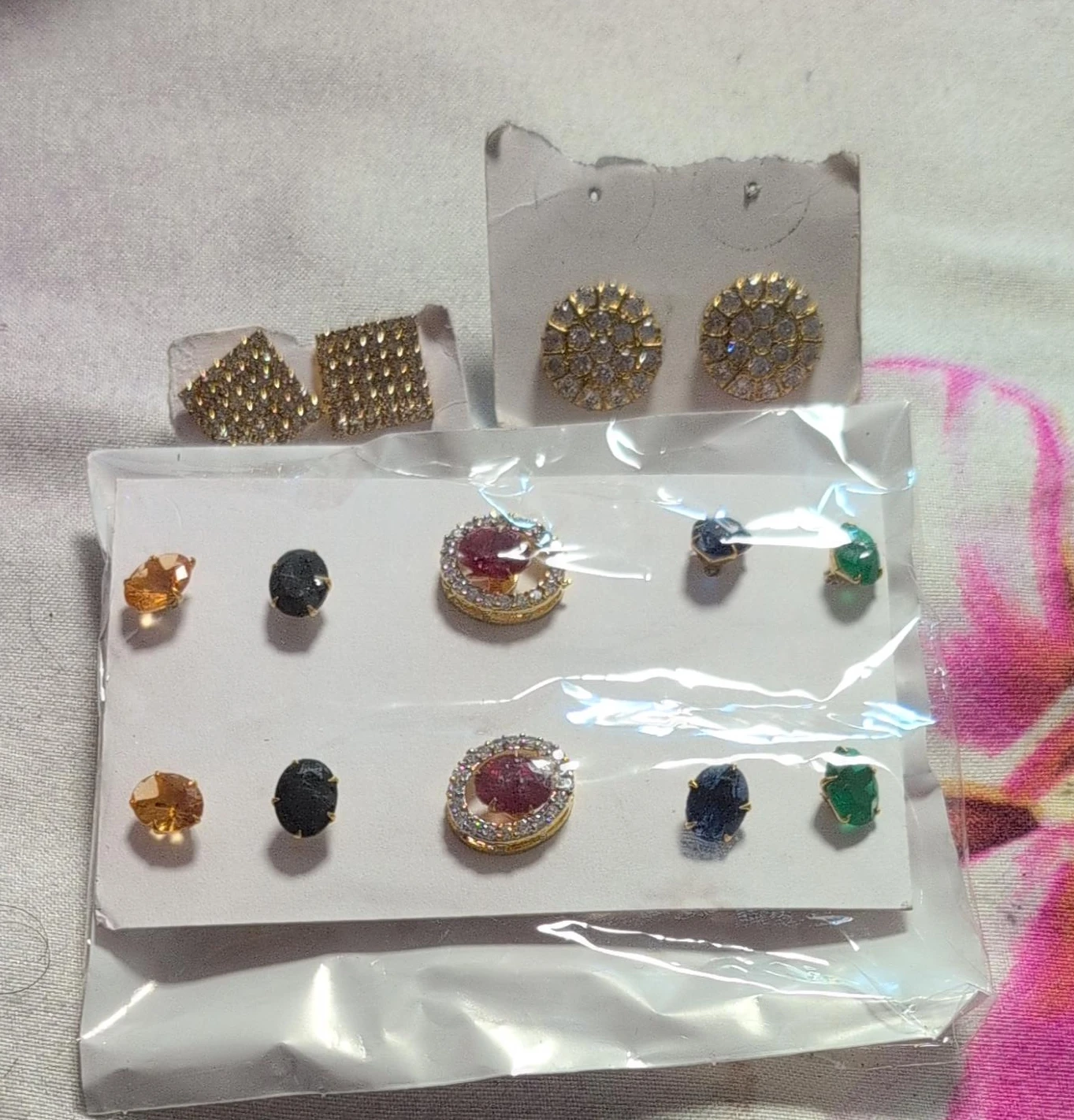 Assorted Stud Earrings Set