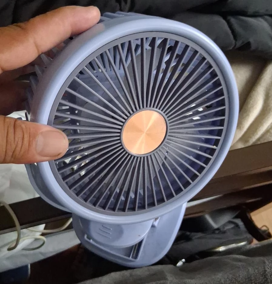 Blue Portable Mini Fan