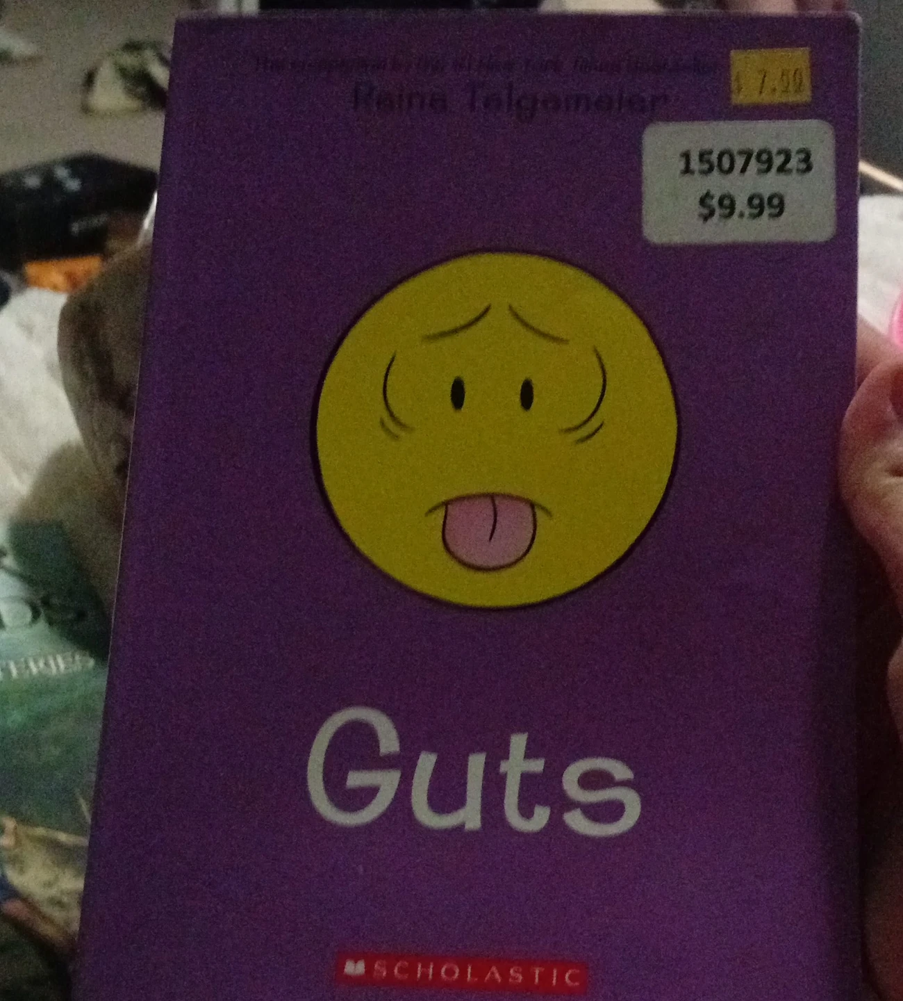 Raina Telgemeier Guts Graphic Novel