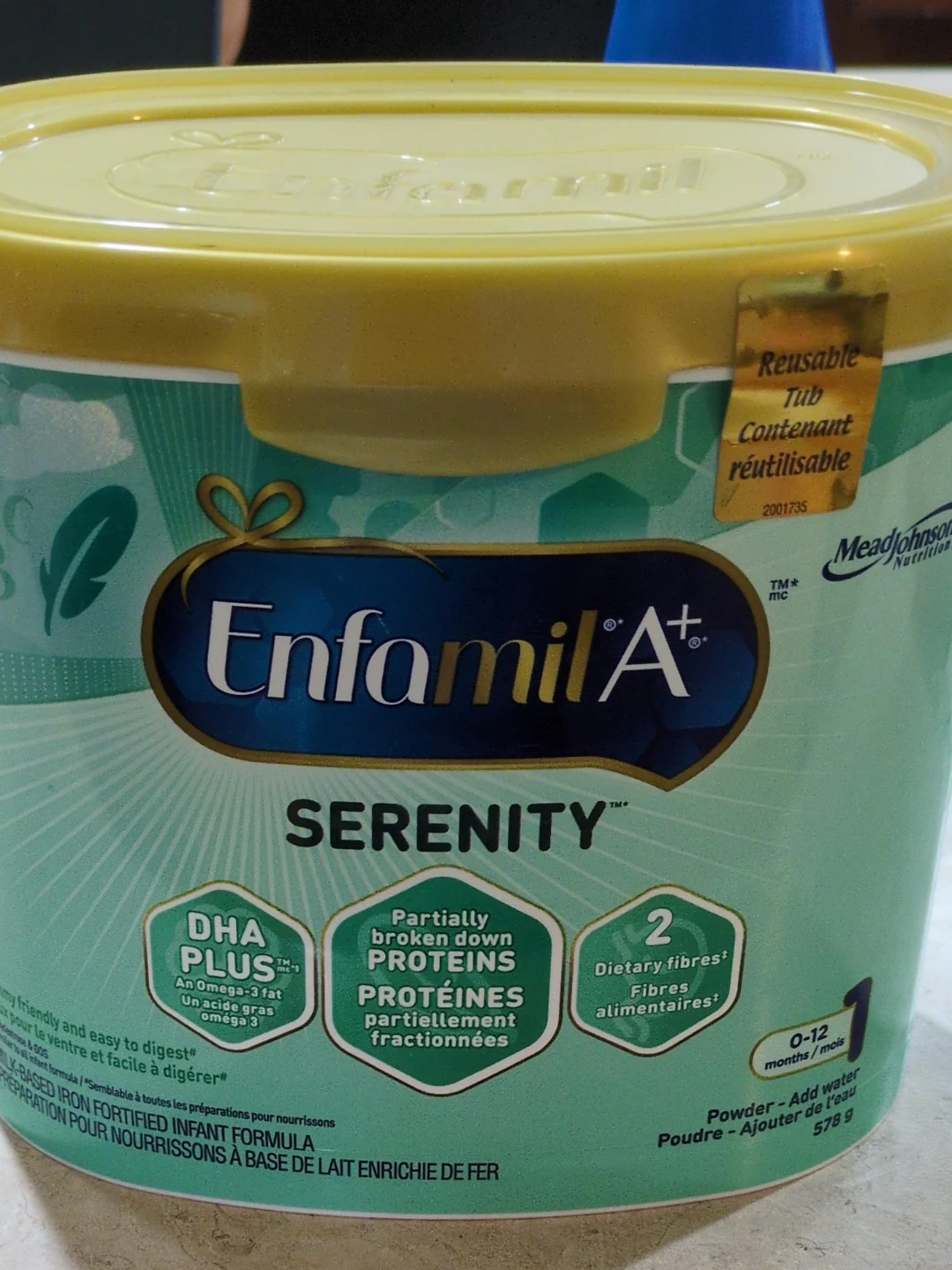 Enfamil A+ Serenity Infant Formula Powder 578g