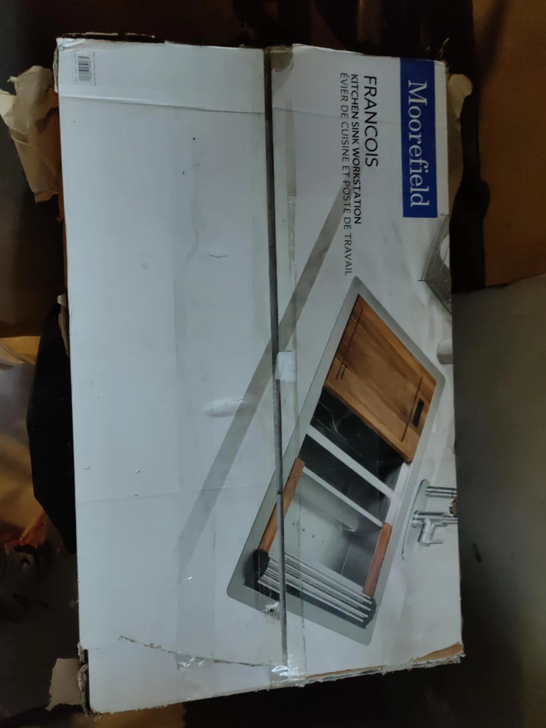 Moorefield Francois Kitchen Sink Workstation