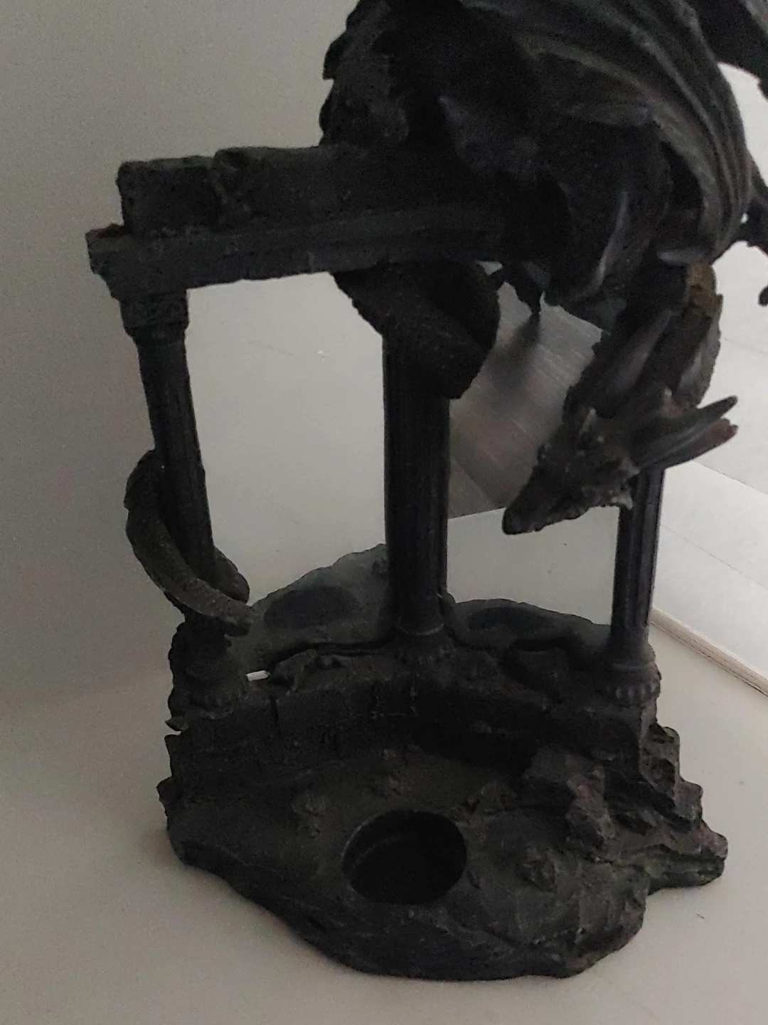 Dragon Candle Holder Figurine