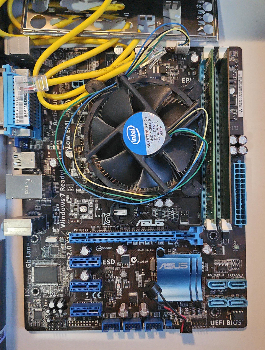 Intel Core i3-2120 CPU and ASUS Motherboard Combo