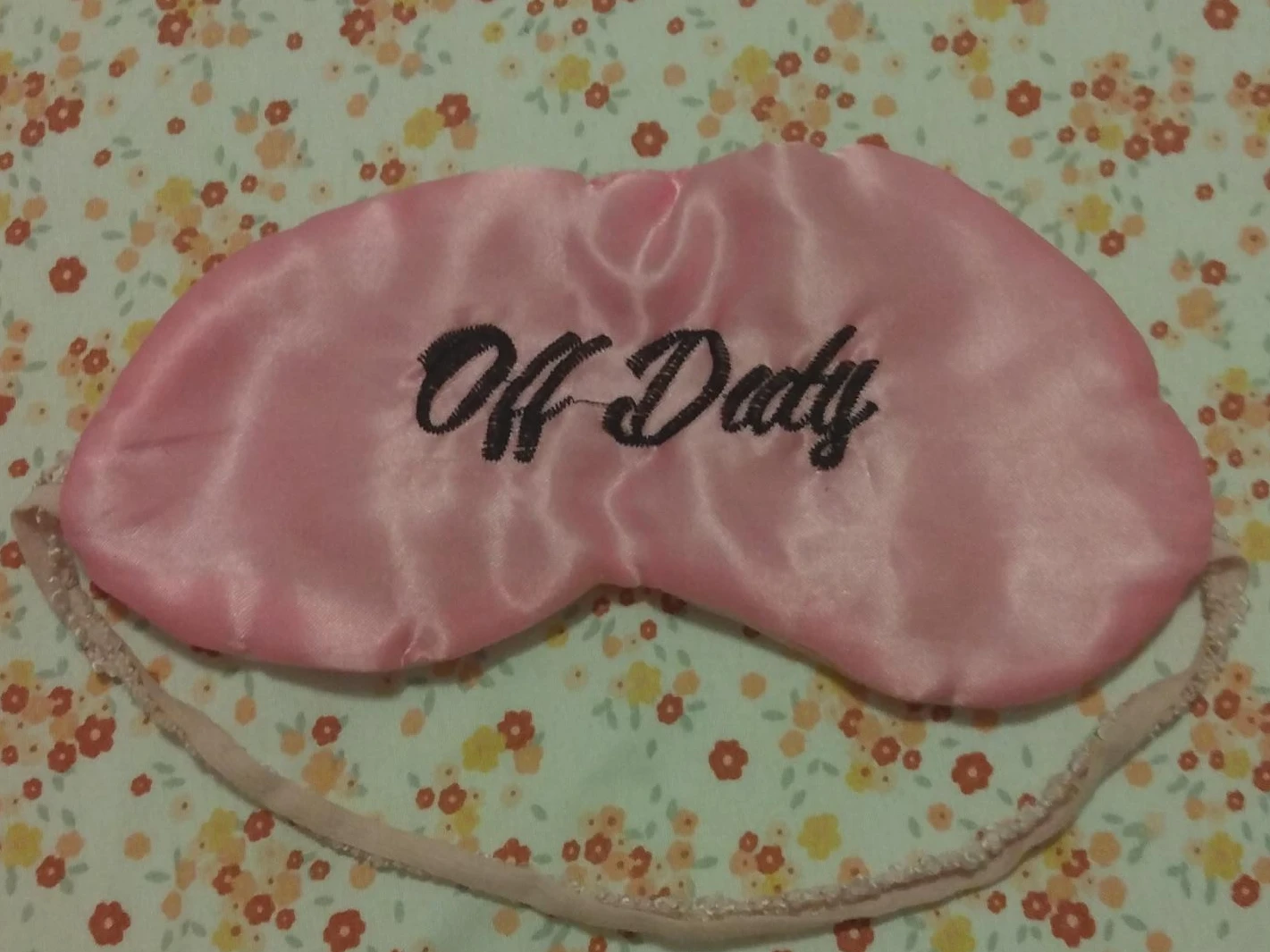 "Off Duty" Sleep Mask