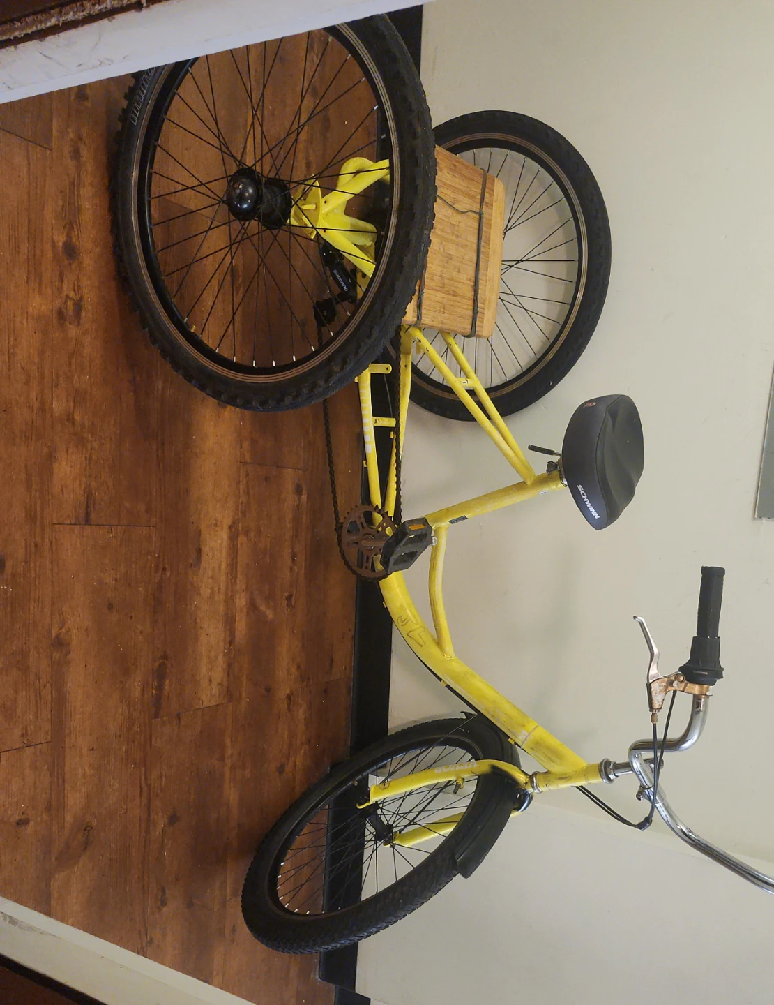 Vevor Yellow tricycle
