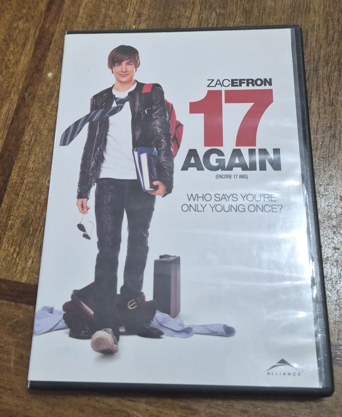 17 Again DVD starring Zac Efron