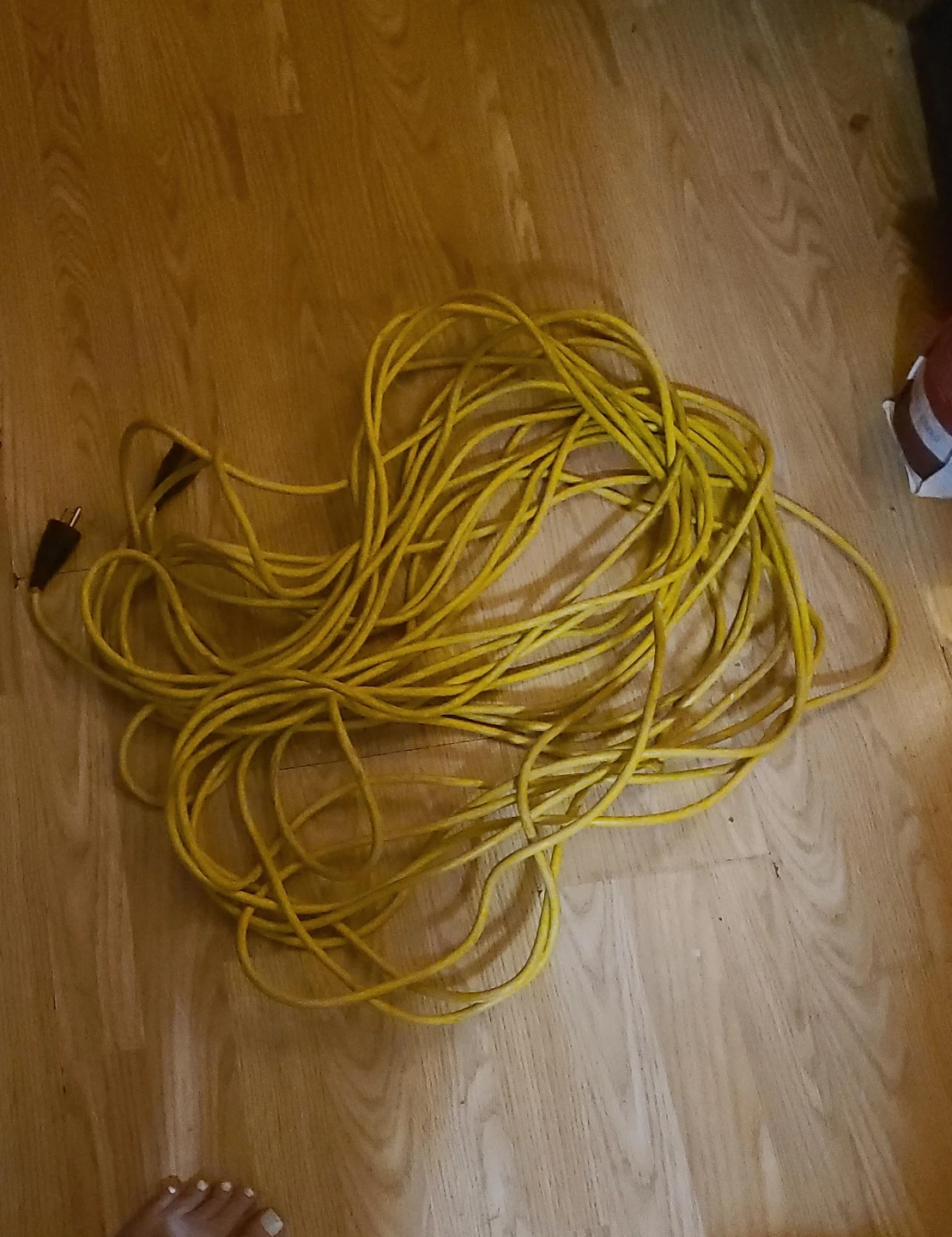 Yellow Extension Cord