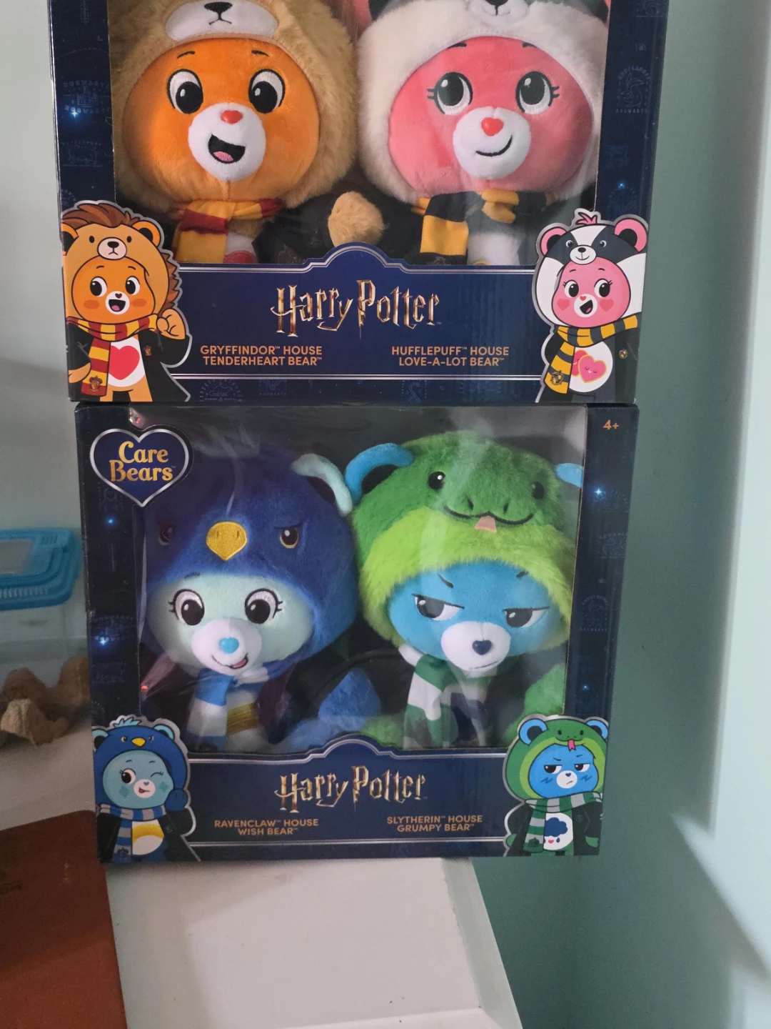 Care Bears Harry Potter House Plush Set