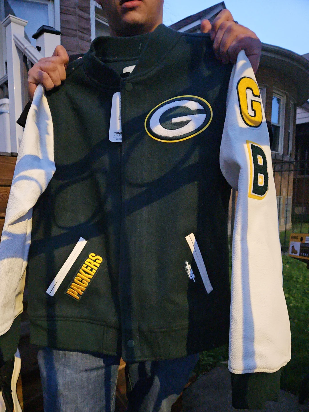 Green Bay Packers Pro Standard Varsity Jacket XL