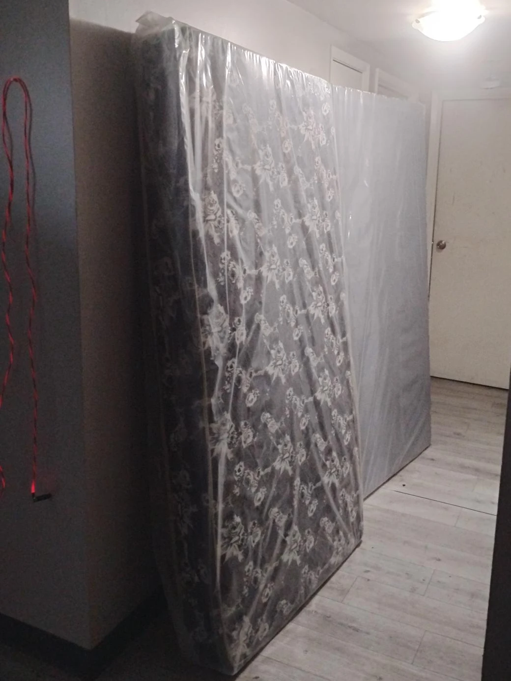 Mattress with Floral Pattern