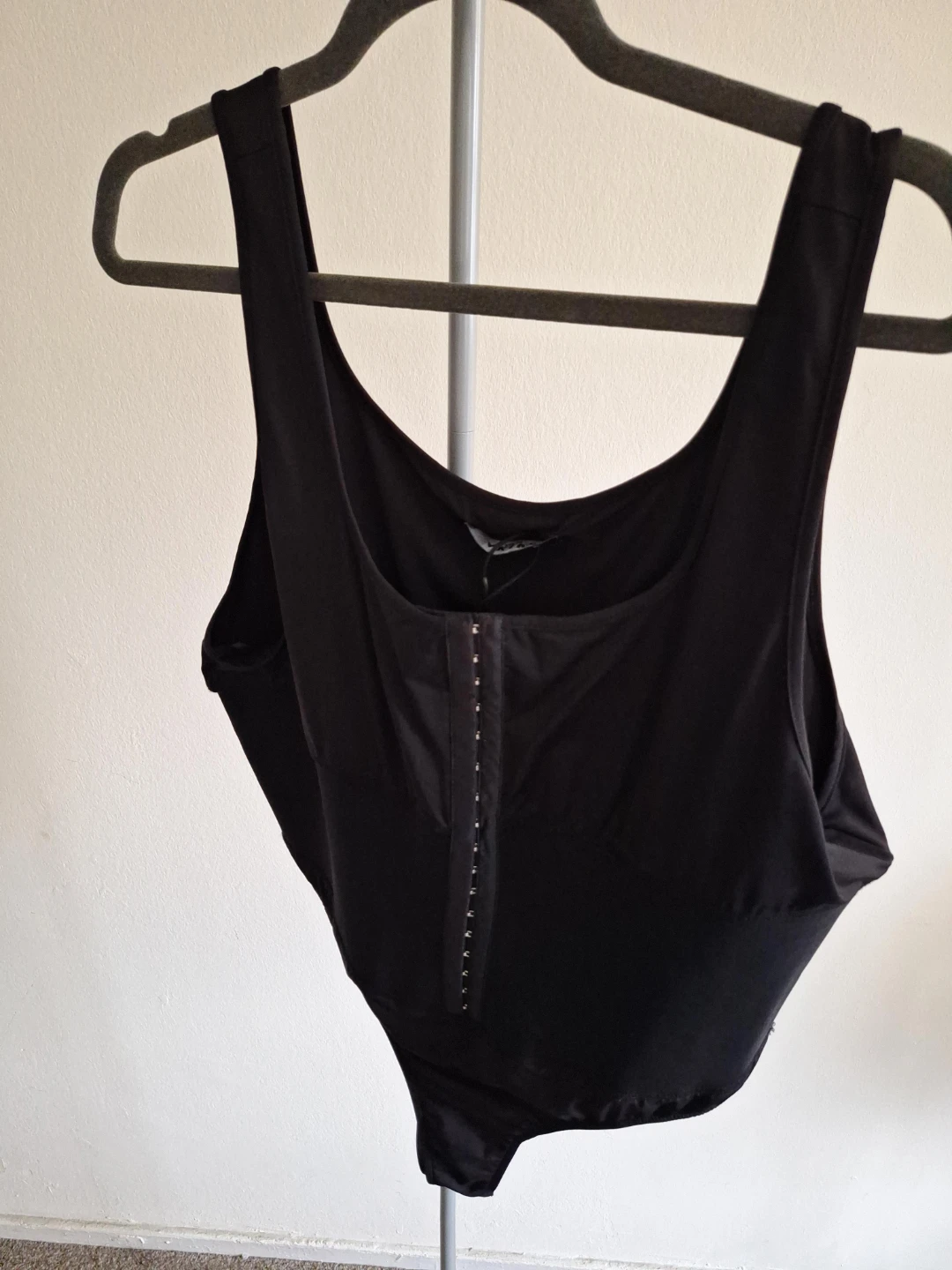 AKIRA Black Corset Bodysuit