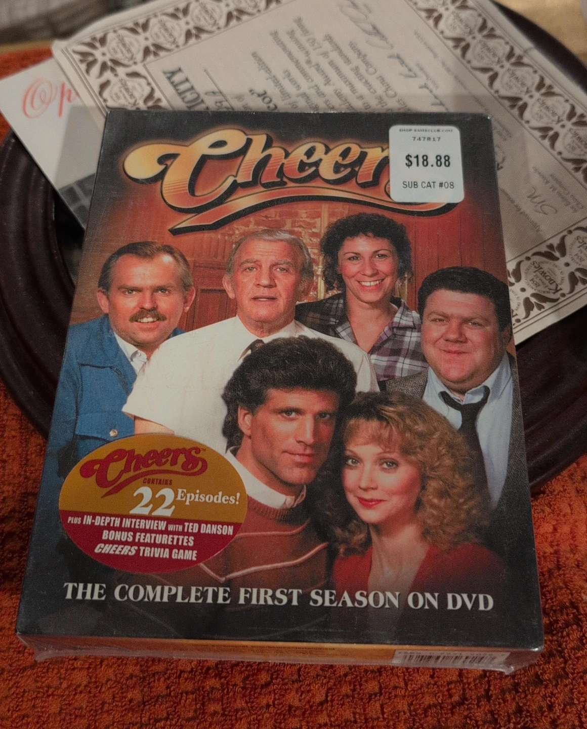 Cheers: The Complete First Season on DVD