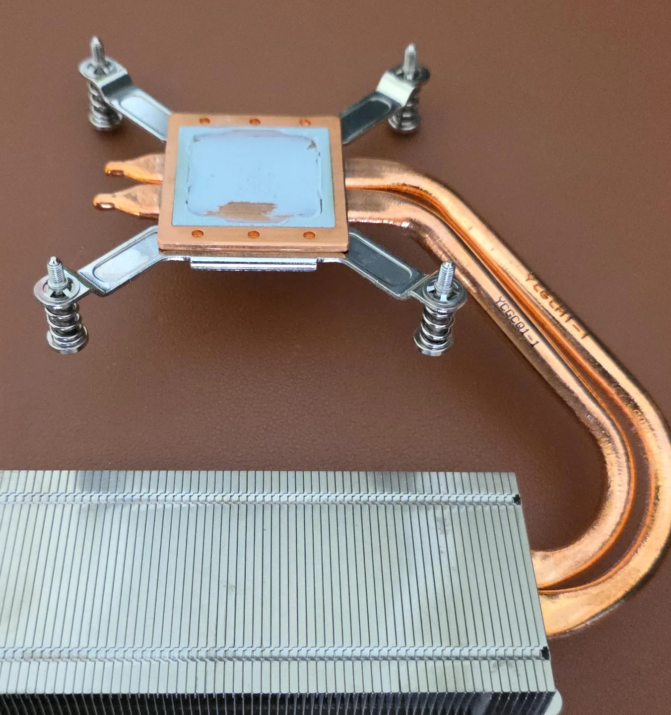 Computer CPU Heat Sink and Fan Assembly