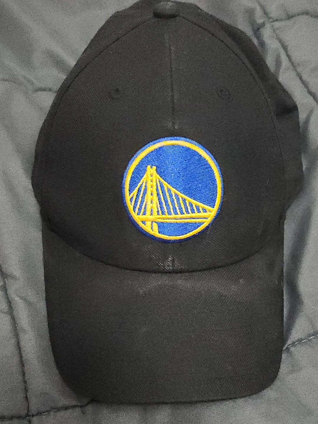 Black Golden State Warriors Baseball Cap