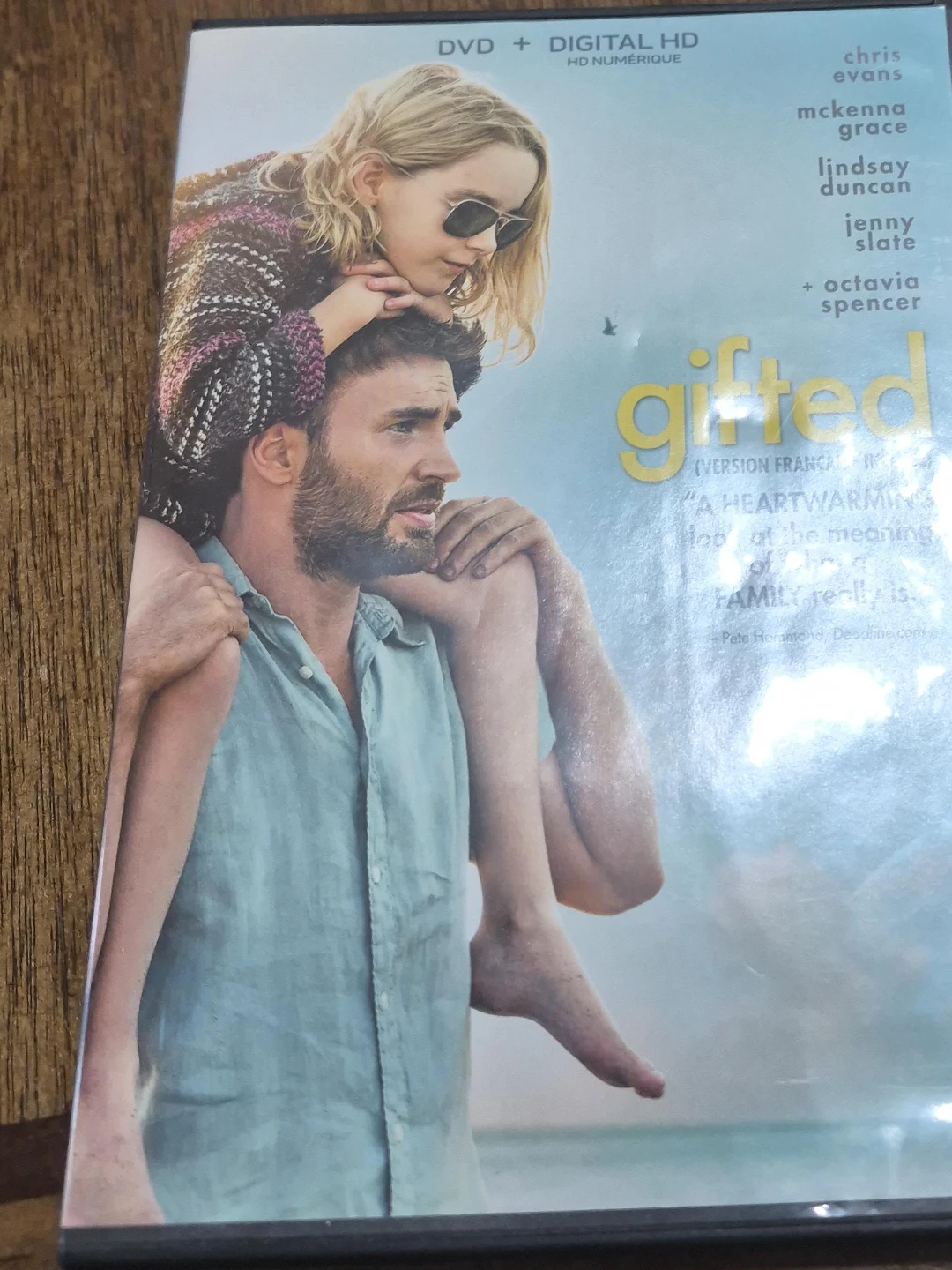 Gifted DVD + Digital HD Movie