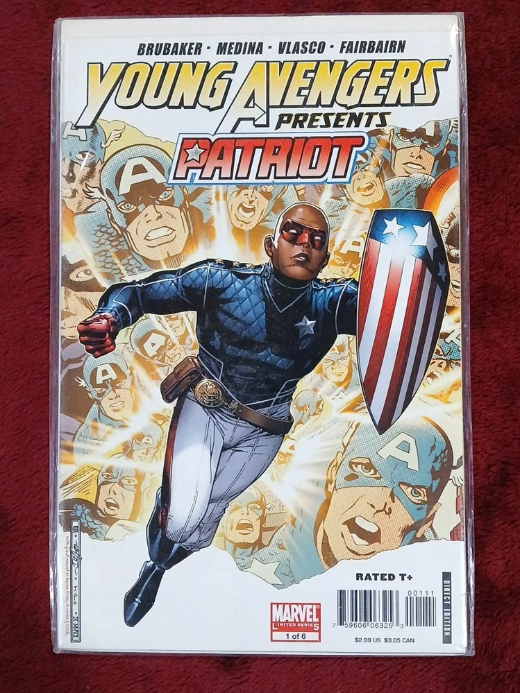 Young Avengers Presents: Patriot Comic Book