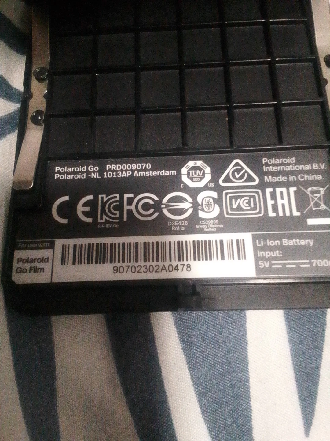 Polaroid Go PRD009070 Li-Ion Battery
