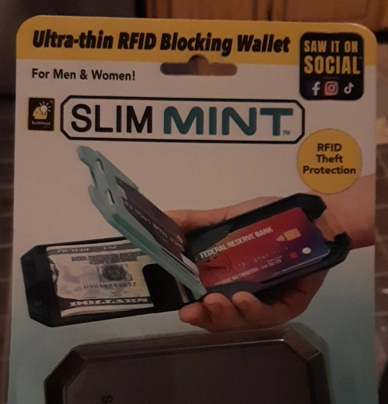 Slim Mint Ultra-thin RFID Blocking Wallet