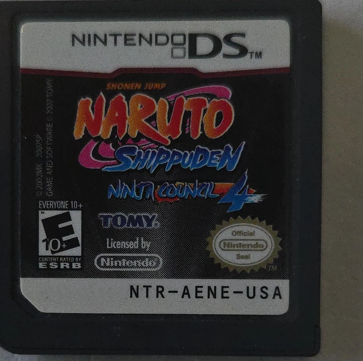 Nintendo DS Naruto Shippuden: Ninja Council 4 Game Cartridge