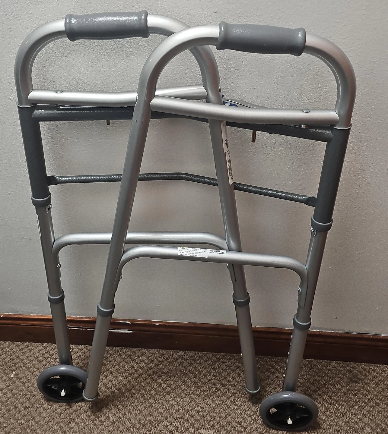 Folding Walker with Wheels