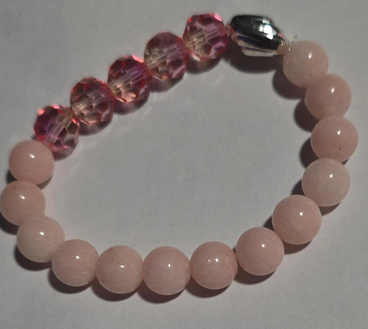 Pink Beaded Bracelet