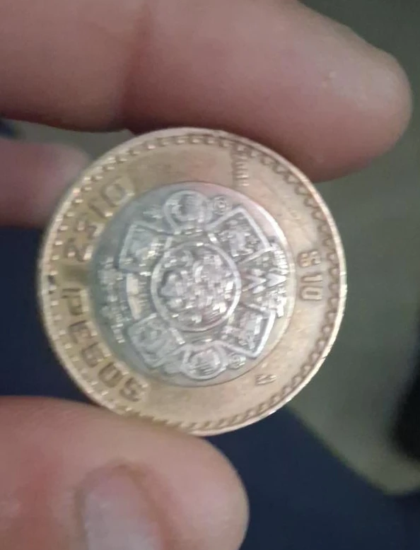 10 Mexican Pesos Coin