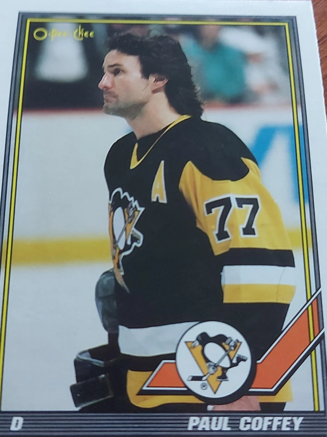 1989-90 O-Pee-Chee Paul Coffey Hockey Card