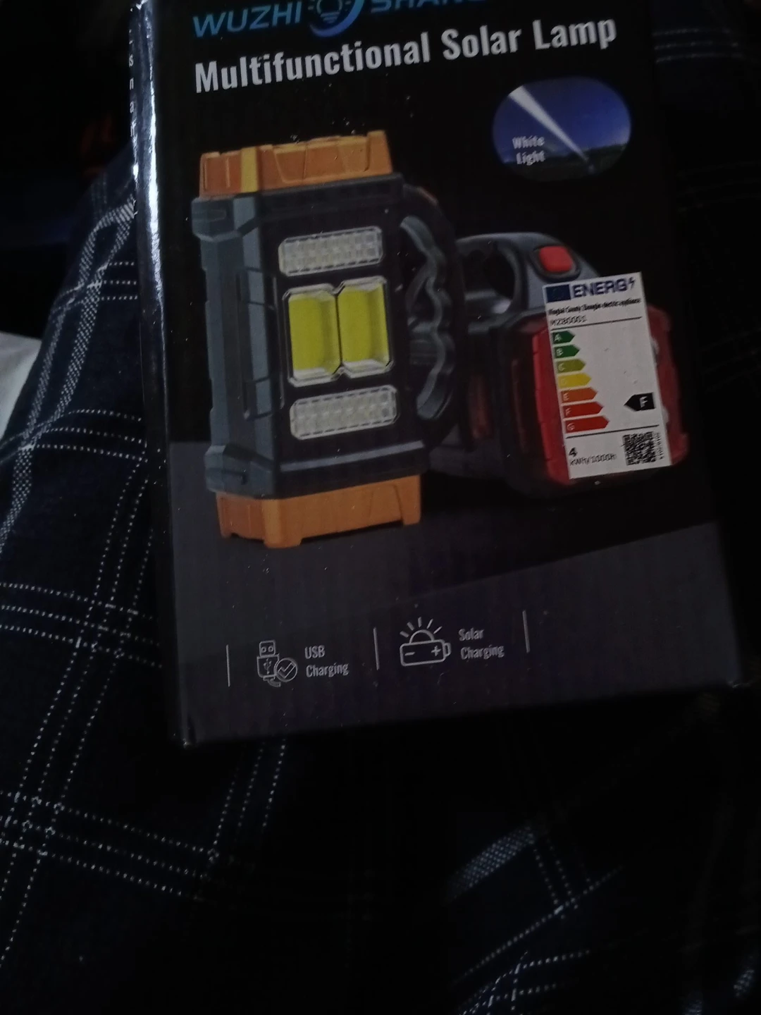 WUZHI SHAN Multifunctional Solar Lamp
