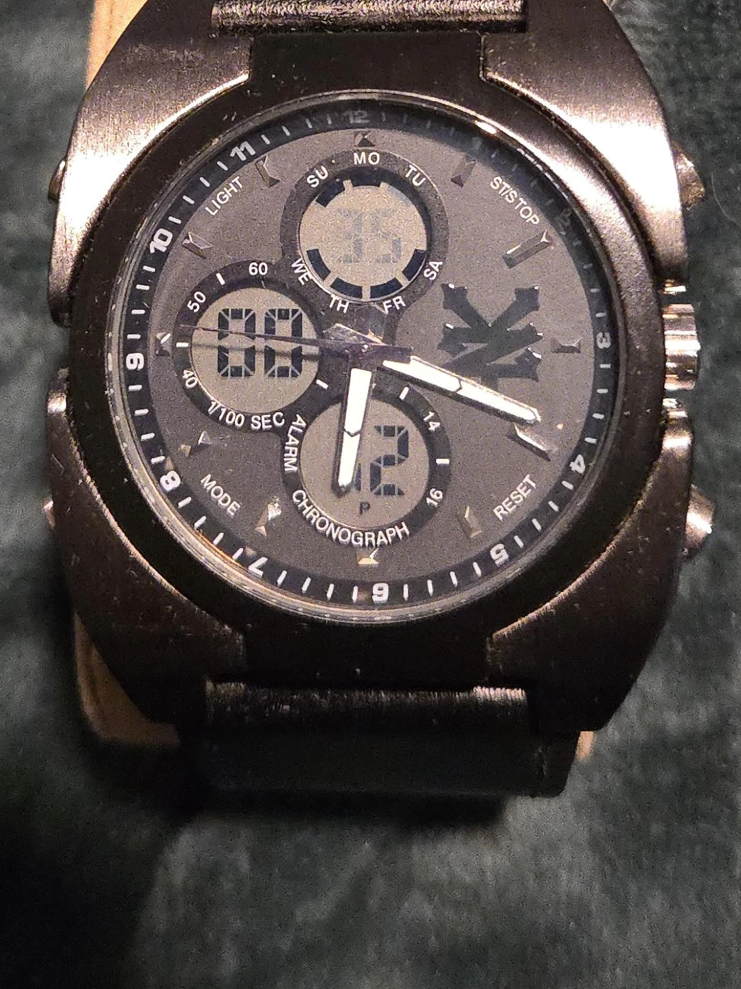 Chronograph Analog Digital Watch
