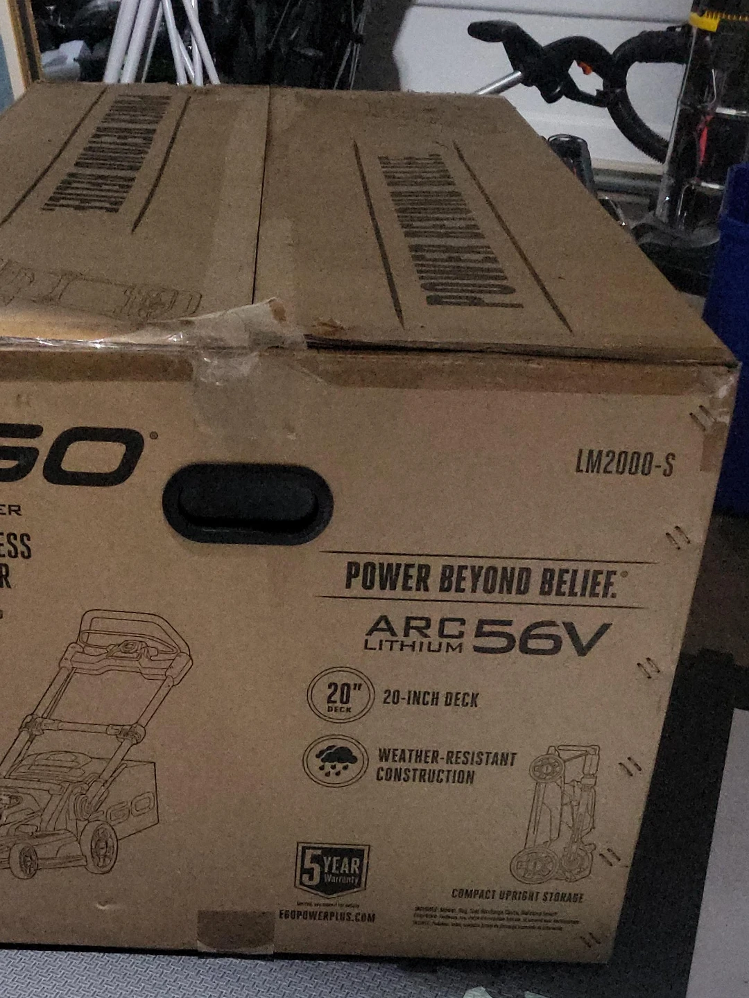 EGO Power+ LM2000-S 56V Cordless Electric Mower