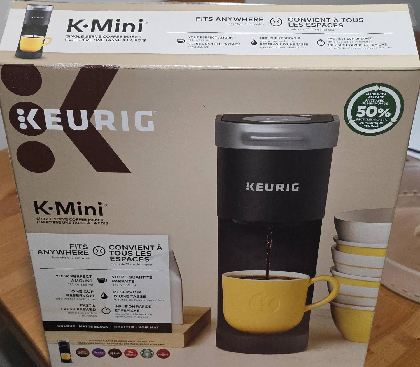 Keurig K-Mini Single Serve Coffee Maker - Matte Black