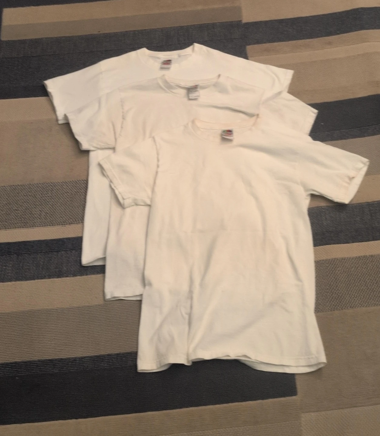 Fruit of the Loom White T-Shirts (3-Pack)