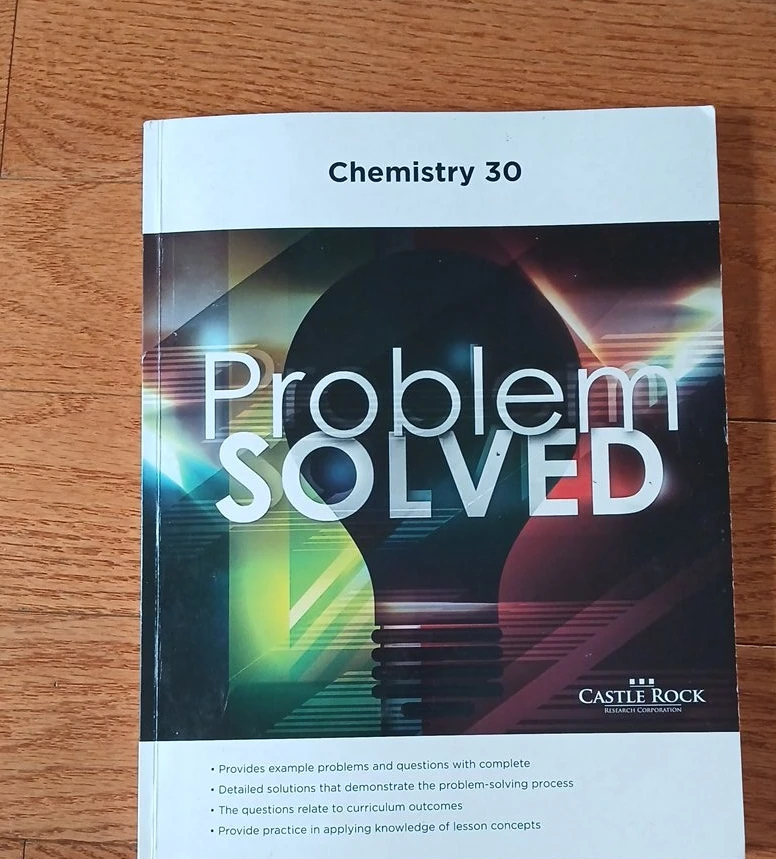 Chemistry 30 Problem Solved Textbook