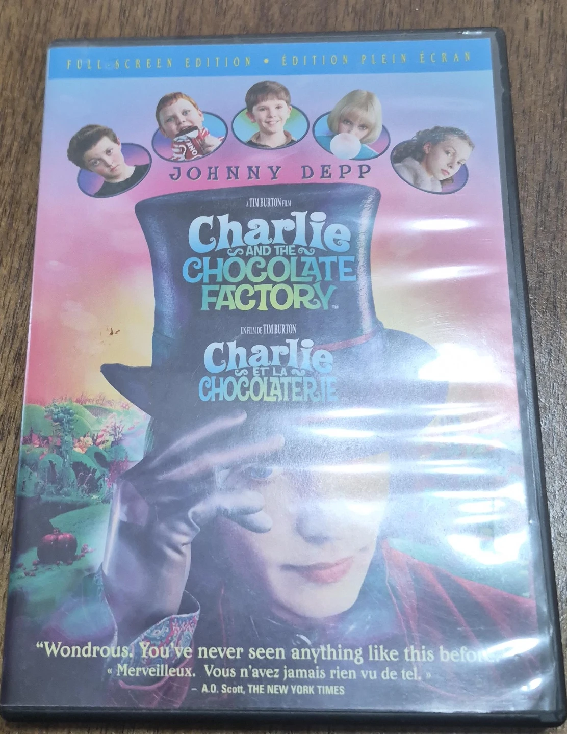 Charlie and the Chocolate Factory DVD