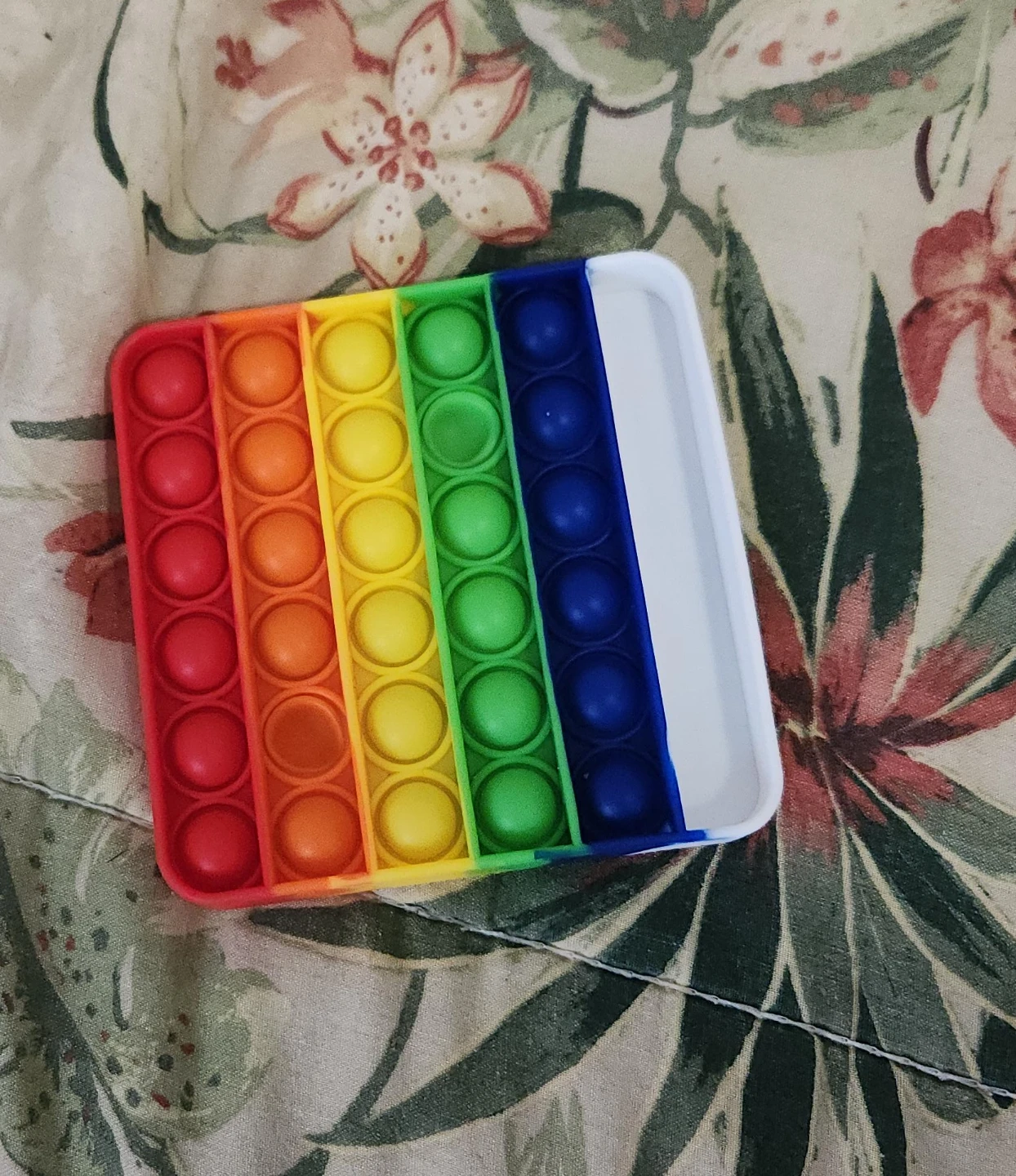 Rainbow Push Pop Bubble Fidget Toy