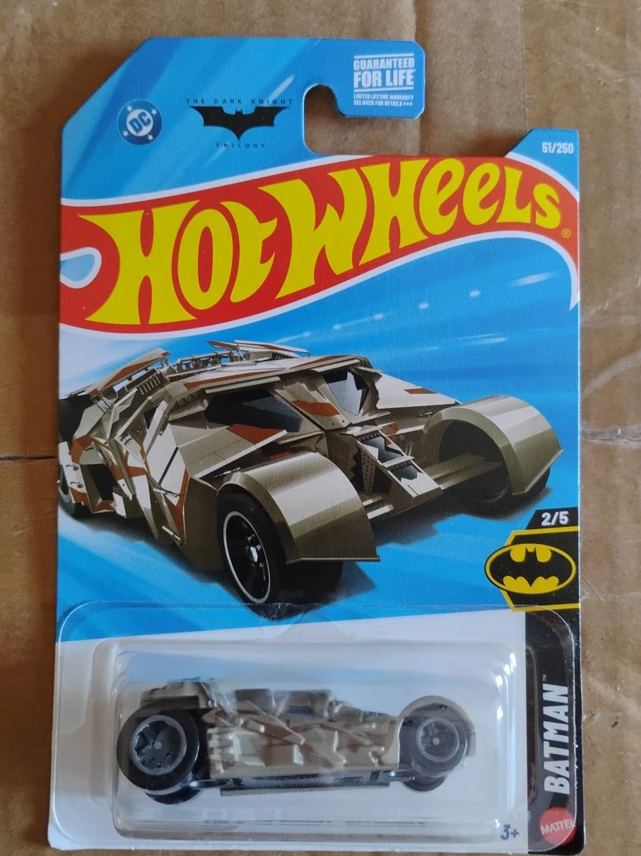 Hot Wheels Batman The Dark Knight Trilogy Batmobile Die-cast Car